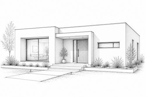Casa estilo Minimalista