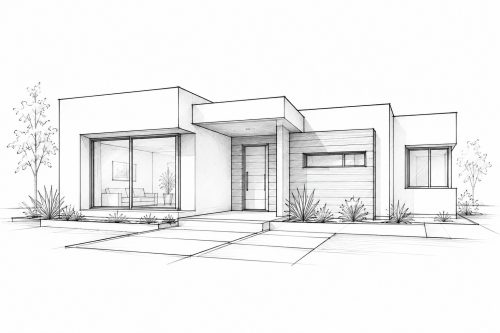 Casa estilo Moderna